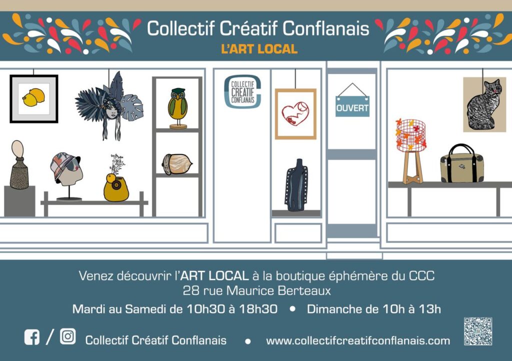 boutique créateurs conflans